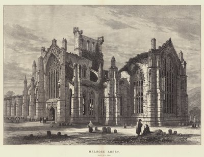 Abbaye de Melrose - Samuel Read